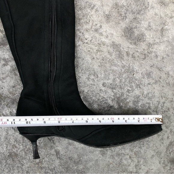 MARC CAIN ANKLE BOOT black leather suede size 38 made in Italy - Picture 9 of 16